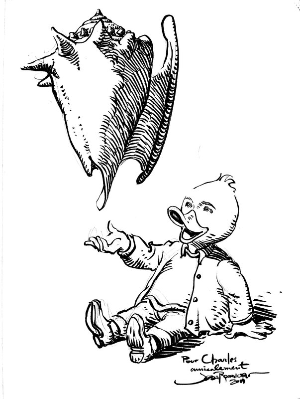 José Roosevelt, A l'ombre des coquillages - Sketch