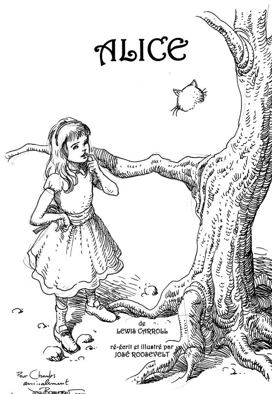 Alice by José Roosevelt - Sketch