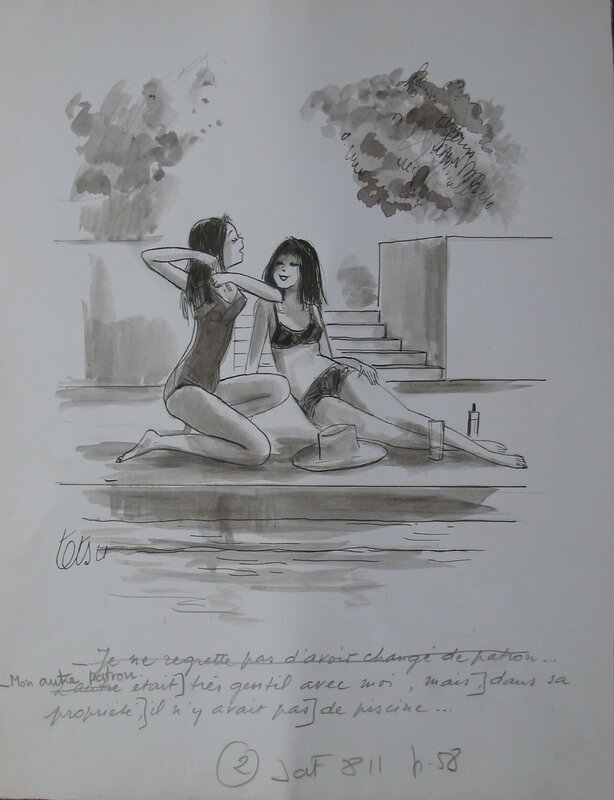Tetsu, Jour de France N°811 - Original Illustration