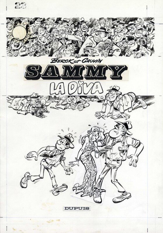 Sammy par Berck - Couverture originale