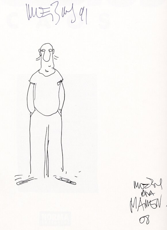 Caos by Jean Giraud - Sketch