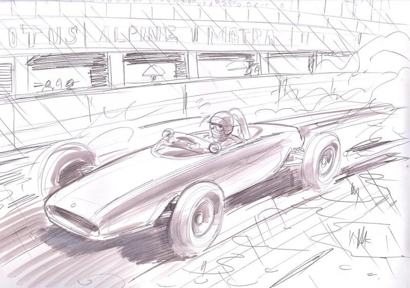 Alpine by Christian Papazoglakis - Sketch