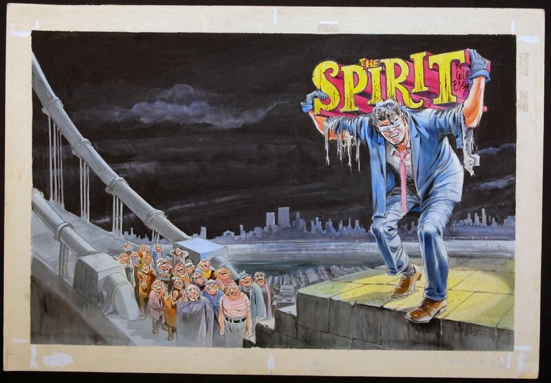 Will Eisner - The spirit - Illustration originale