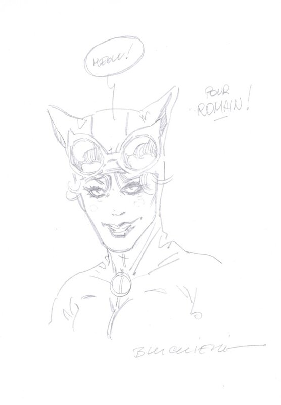Catwoman par Burchielli - Sketch