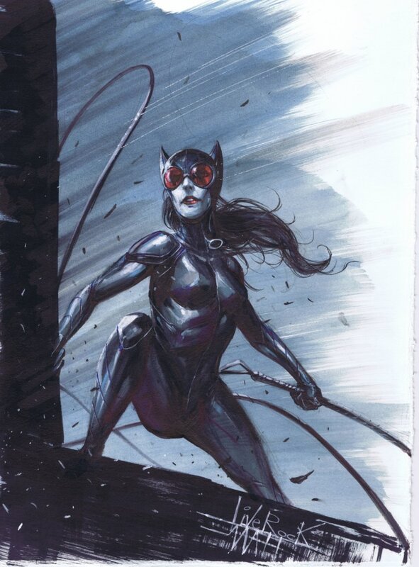 Catwoman par Mattina - Œuvre originale