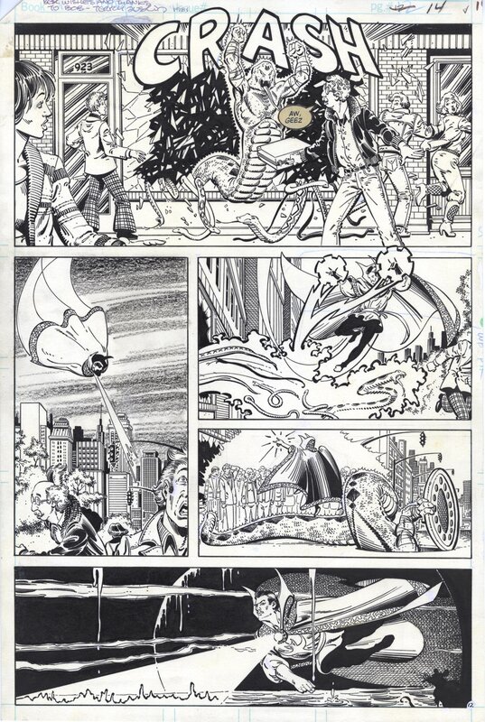 Marshall Rogers, Terry Austin, Doc Strange - PL14 (ou 12) - Issue ? - Planche originale