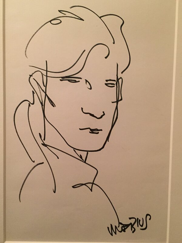 John Difool by Moebius - Sketch
