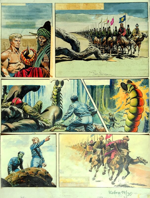 Don Lawrence, Trigan: The Invaders from Gallas - page 93 - Planche originale