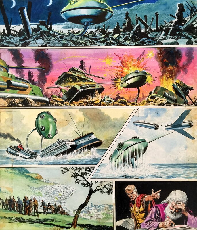 Don Lawrence, Trigan: The Puppet Emperor - page 99 - Comic Strip