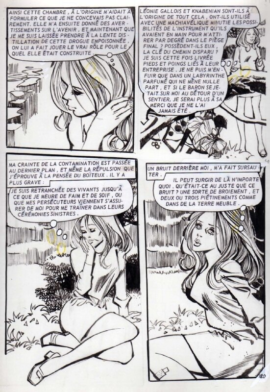Cándido Ruiz Pueyo, Le seuil du vide - Planche 180, magazine Hallucination, Aredit - Comic Strip