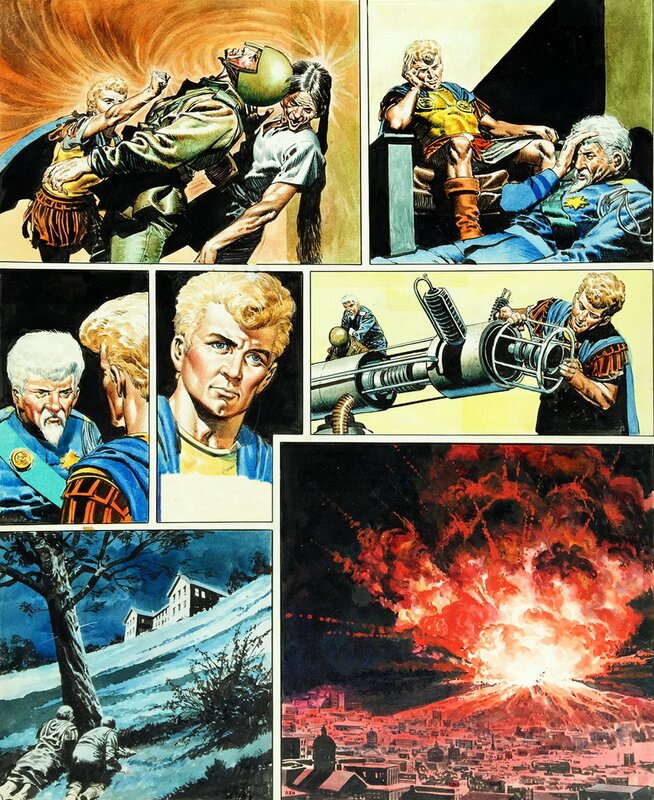 Don Lawrence, Trigan: The Rallu Invasion - page 62 - Planche originale