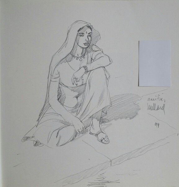 André Juillard, La vallée des hommes perdus - Sketch