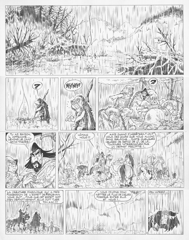Philippe Luguy, Percevan - Les Seigneurs de l'Enfer - Comic Strip