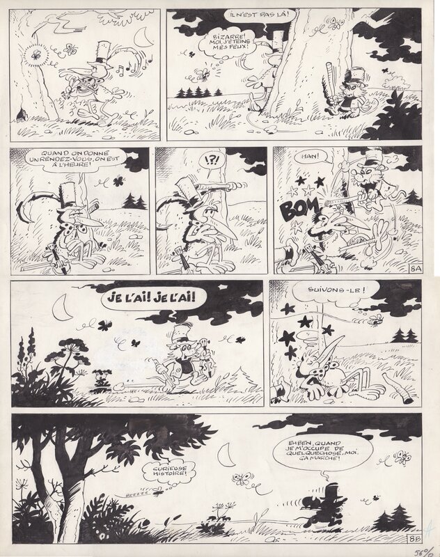 Raymond Macherot, Sibylline et le violon de Zagabor - Comic Strip