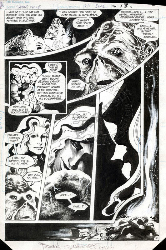 Rick Veitch, John Totleben, Veitch: Swamp Thing 37 page 10 - Œuvre originale