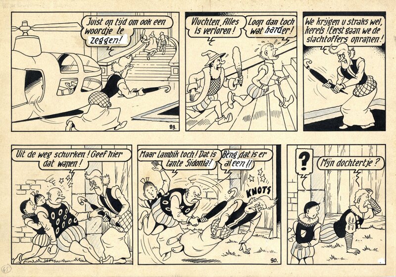 Willy Vandersteen, Karel Boumans, Suske en Wiske - Bob et Bobette - Comic Strip