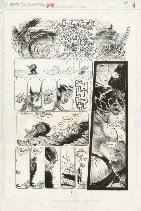 Kieth: Marvel Comics Presents 89 page 5 - Original art