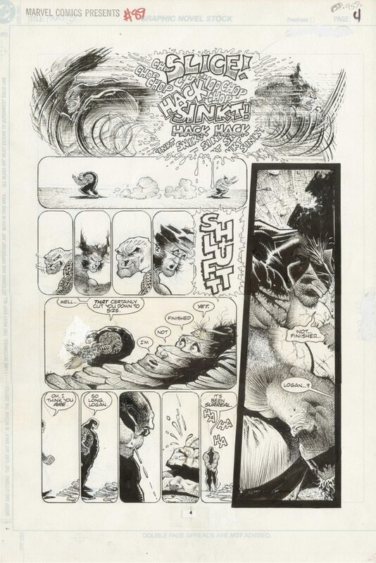 Kieth: Marvel Comics Presents 89 page 5 - Œuvre originale