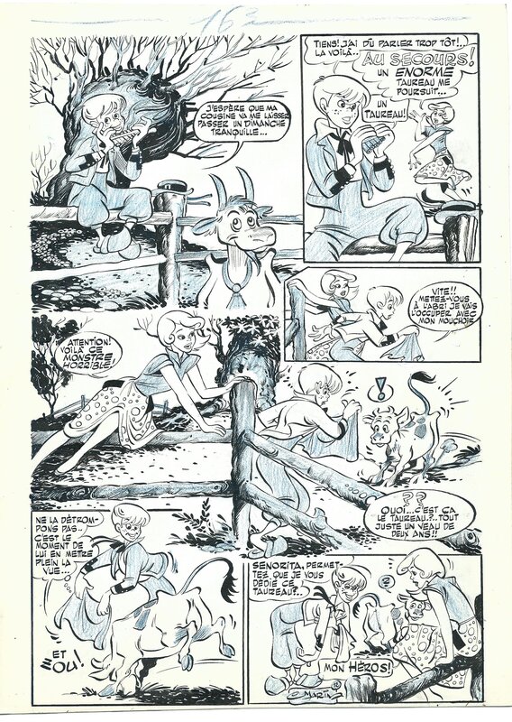 Eva page 1 by Claude Marin - Comic Strip