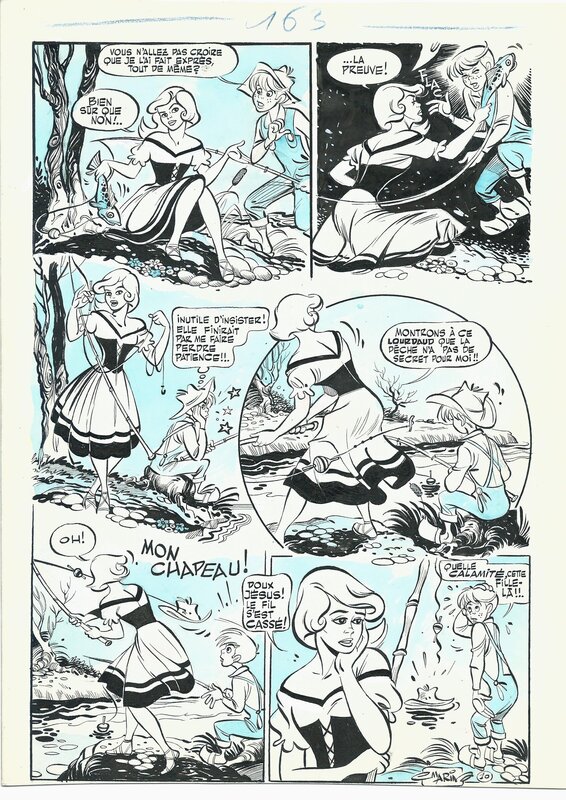 Eva page 2 by Claude Marin - Comic Strip