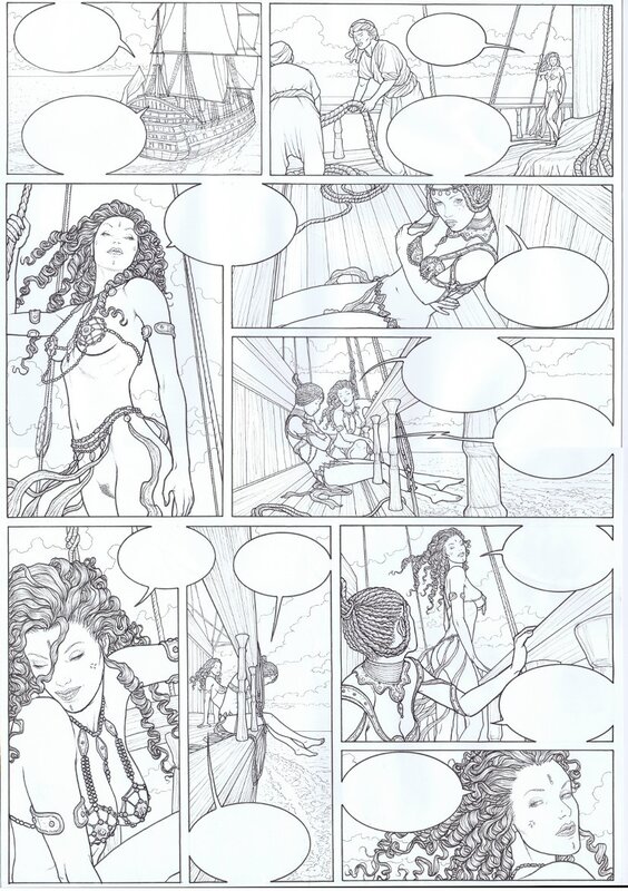 Roxanne - Succubes Tome 2 page 17 by Adriano De Vincentiis - Original art