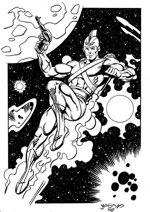 Adam STRANGE par chris malgrain - Illustration originale