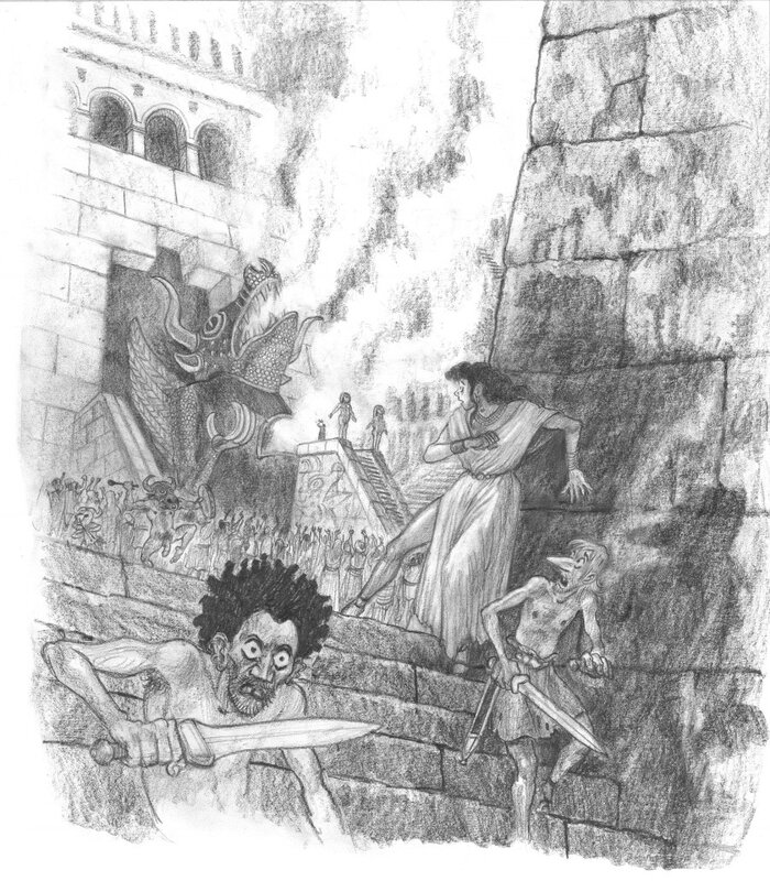 Les Voleurs de Carthage Couverture Tome 2 by Hervé Tanquerelle, Appollo - Comic Strip