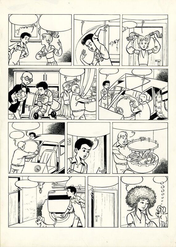 For sale - François Craenhals, Georges Chaulet, Les 4 as LE CHATEAU MALEFIQUE - Comic Strip