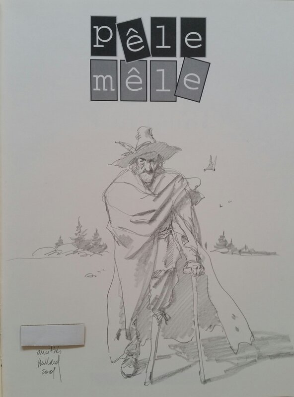 Pêle-Mêle by André Juillard - Sketch
