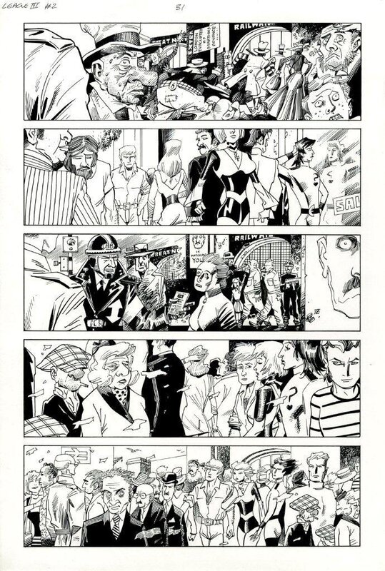 Kevin O'Neill, Alan Moore, La ligue des Gentlemen extraordinaires/League of Extraordinary Gentlemen Century 1969, page 31 - Comic Strip