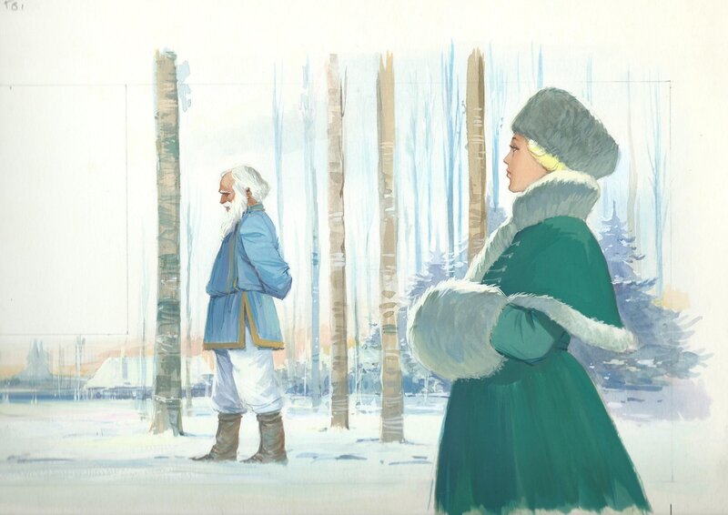 Sophie Tolstoï by Jean Sidobre - Original Illustration