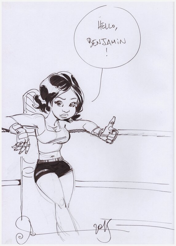 Linda - Soda - T13 by Dan Verlinden - Sketch