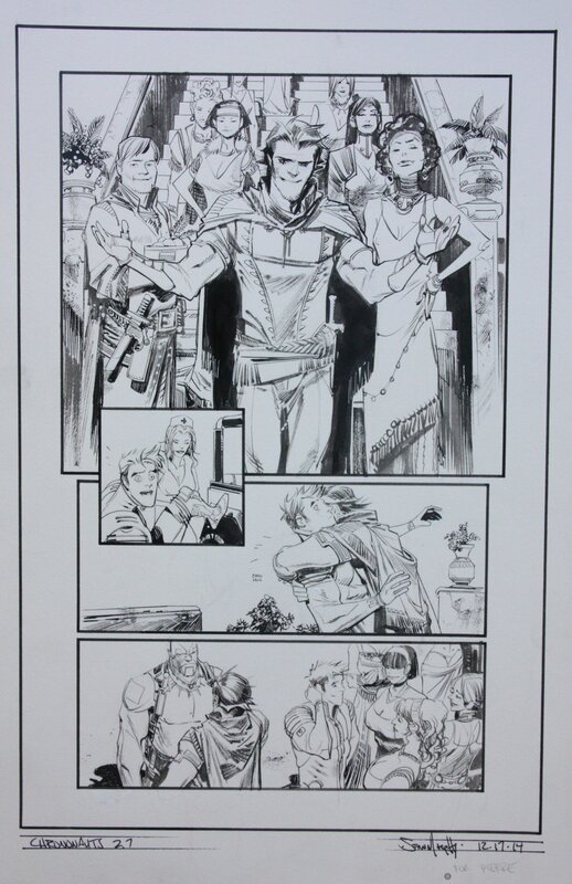 Chrononauts #2 Pg 7 Sean Murphy - Planche originale