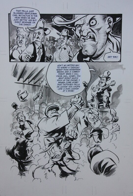 The Goon par Eric Powell - Planche originale