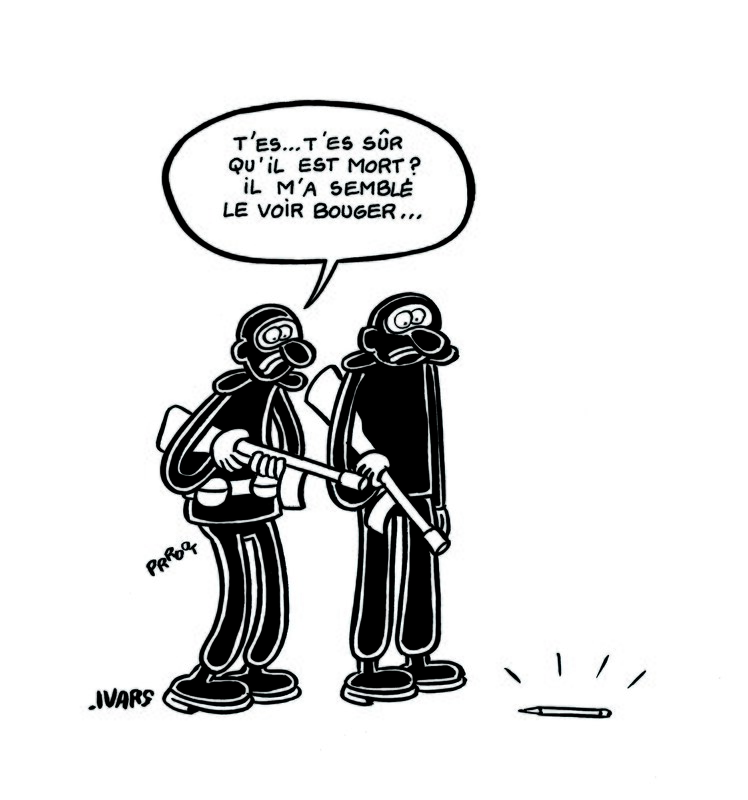 Éric Ivars, Dessin Je suis Charlie 2 - Comic Strip