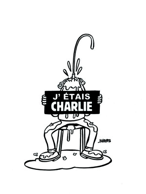Éric Ivars, Dessin Je suis Charlie 4 - Comic Strip