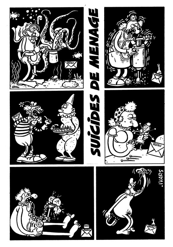 Suicides de ménage by Éric Ivars - Comic Strip