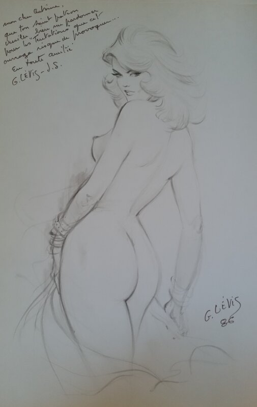 Georges Lévis, Les perles de l'amour dédicace - Sketch