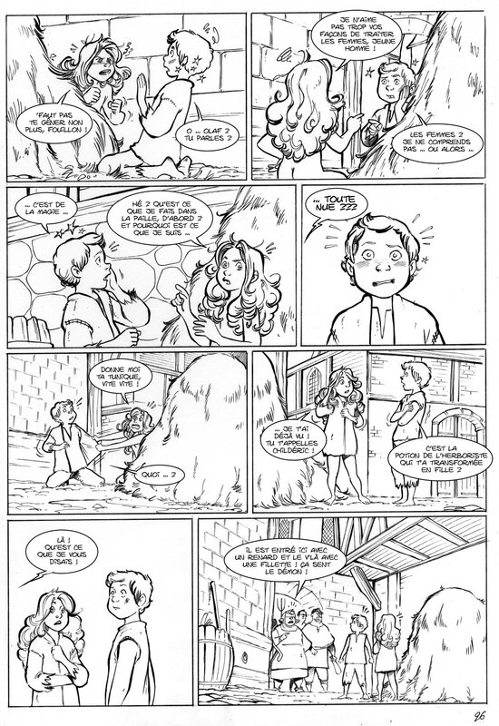 Piik tome 2 par Cécile - Planche originale