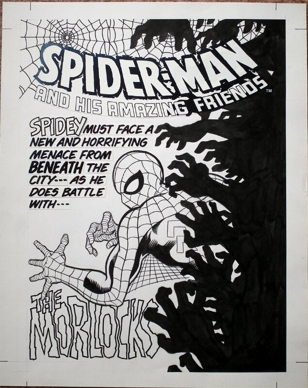 Spider-Man & His Amazing Friends #576 by Jerry Paris - Couverture originale