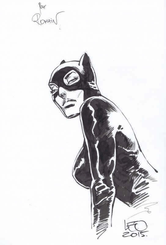 Catwoman par Pilipovic - Dédicace