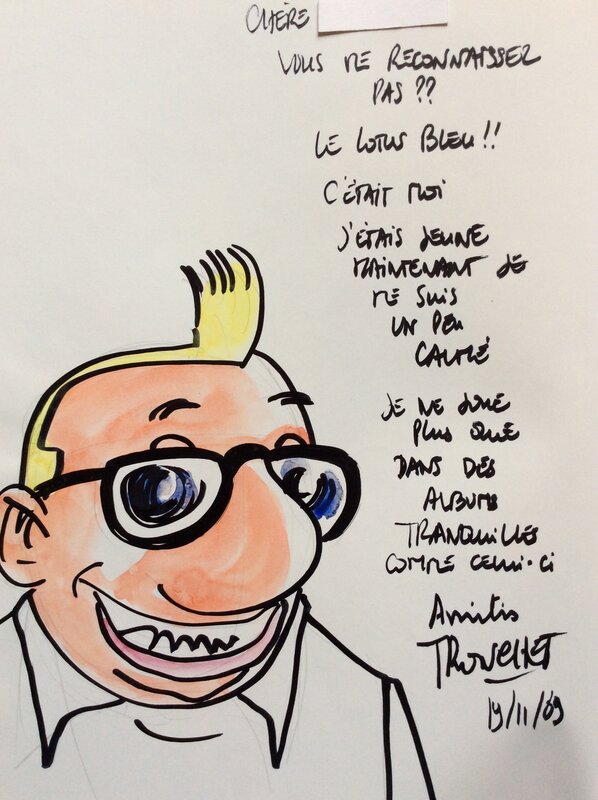 Raoul Fulgurex by Tronchet - Sketch