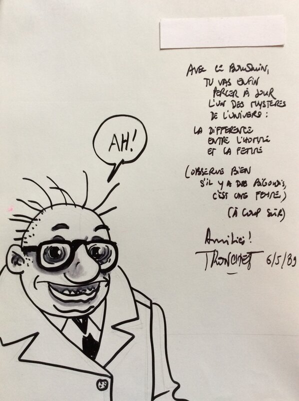 Raymond Calbuth by Tronchet - Sketch
