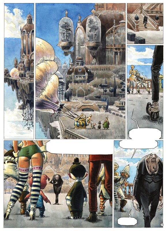 Azimut #2 par Jean-Baptiste Andréae, Wilfrid Lupano - Planche originale