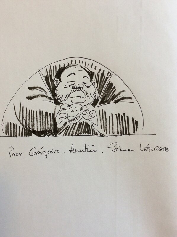Simon Léturgie, Spoon & White - Grégoire - Sketch