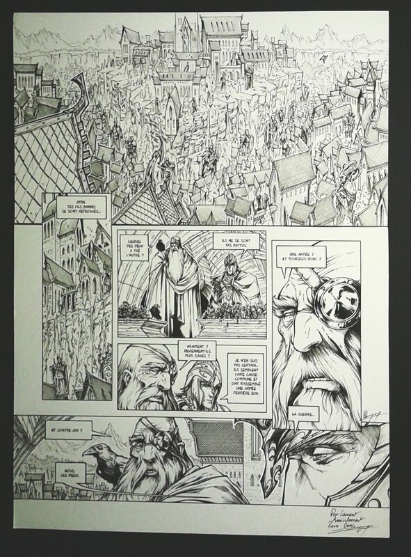 Pierre-Denis Goux, Mjöllnir - Ragnarök planche 6 - Planche originale