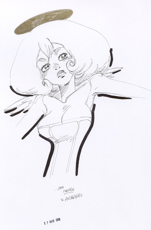 Sky Doll 3 by Alessandro Barbucci - Sketch