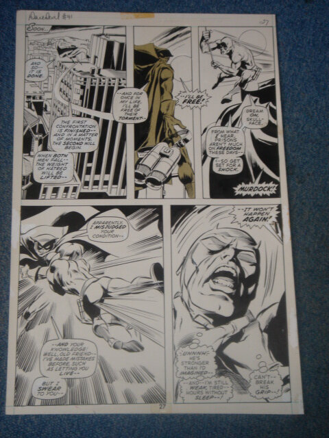 Daredevil par Gene Colan, Tom Palmer - Planche originale