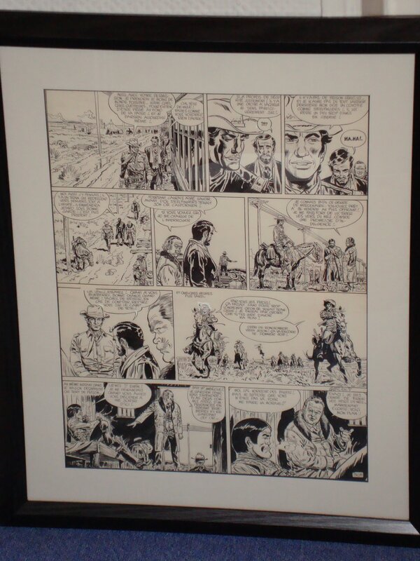 Blueberry par Jean Giraud, Jean-Michel Charlier - Planche originale