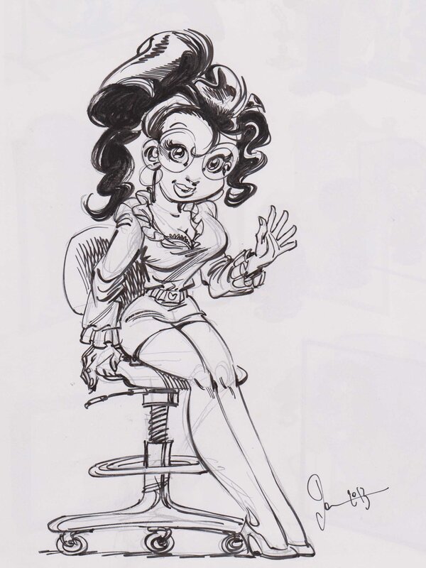 Ma prof de calcul by Dan Verlinden - Sketch